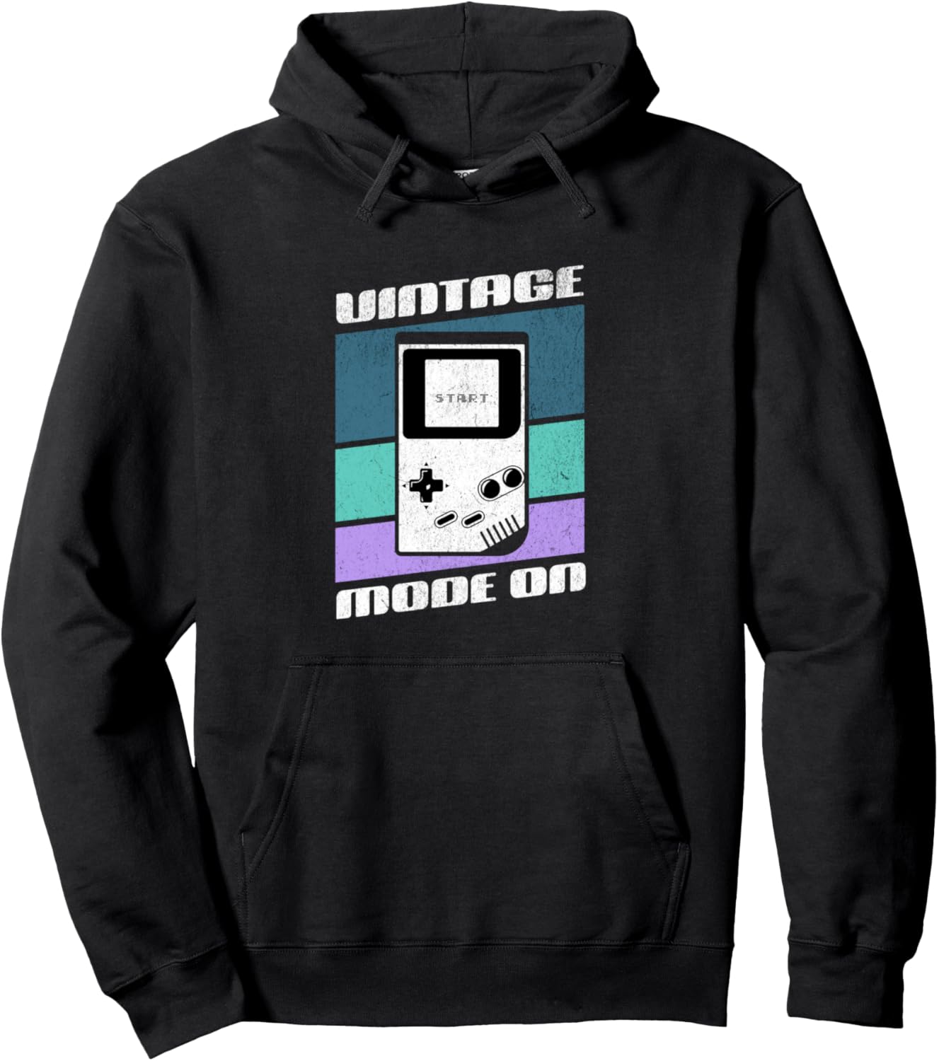Retro Gaming Gameboy - Felpa con Cappuccio Stile Vintage Gaming