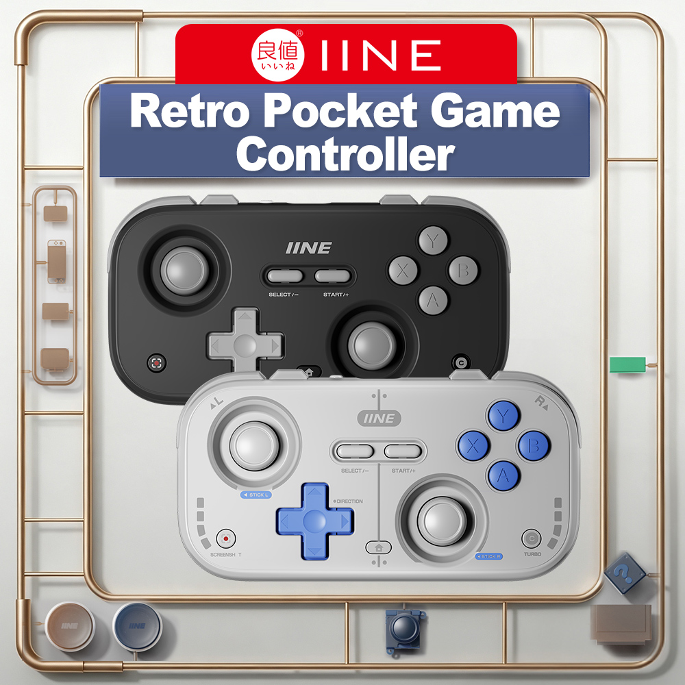 Retro Gaming Mini Pc - Mini Controller IINE Retro Portatile Bluetooth