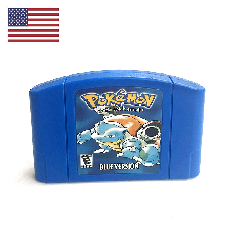 Retro Gaming Video - Versione USA NTSC Inglese Pokemon Blu