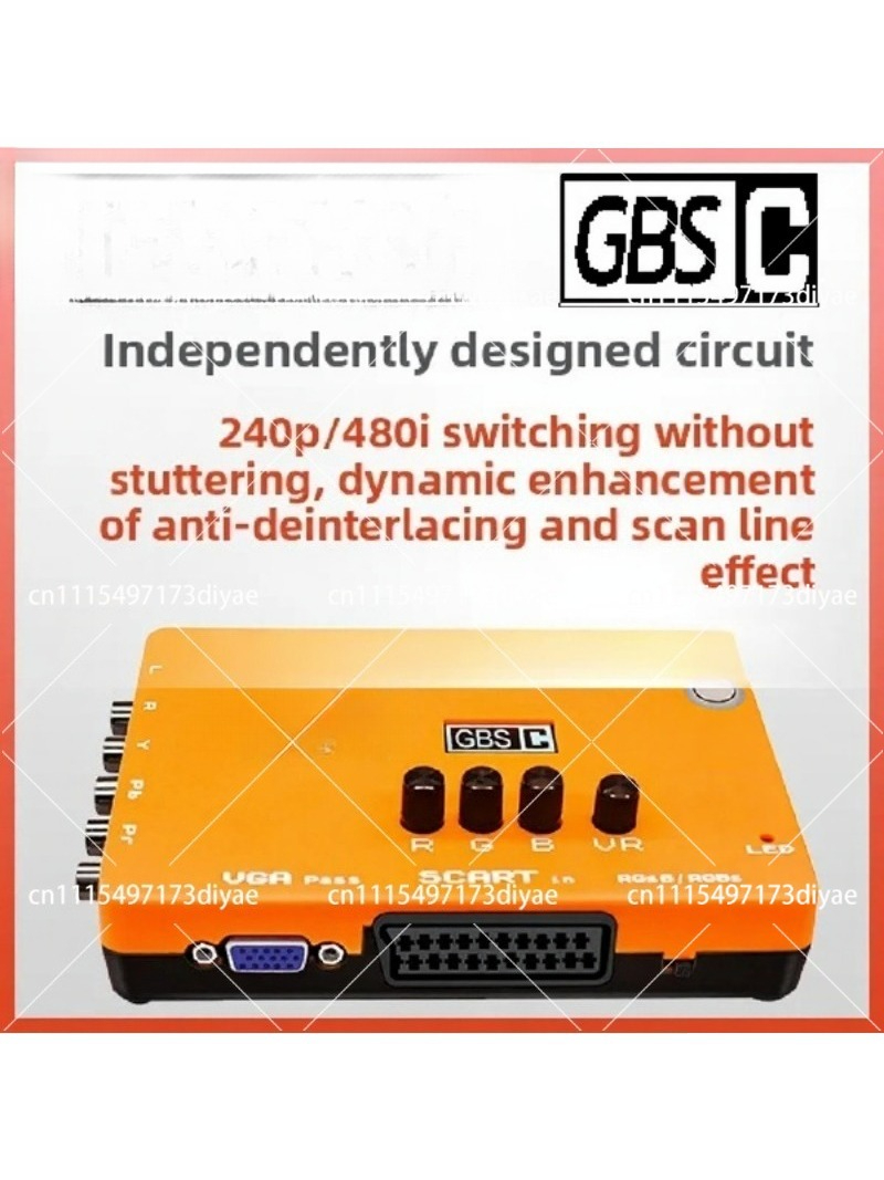 Retro Gaming Video - Convertitore video GBS-C, alternativa OSSC, scalatore