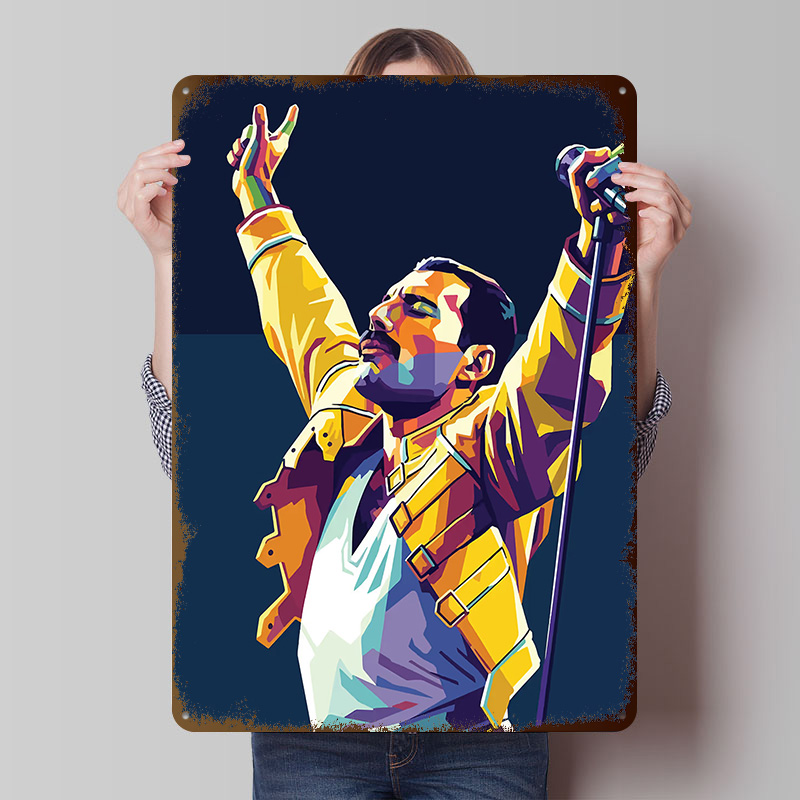 Retro Gaming Gadgets - Poster in Latta con Ritratto Pop