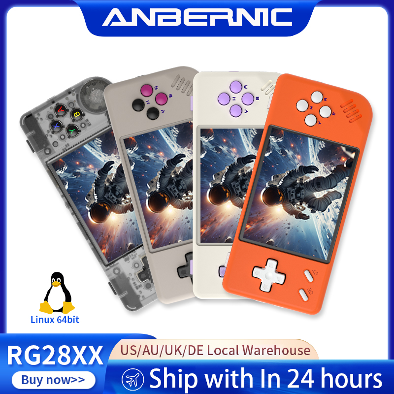 Retro Gaming Icons - ANBERNIC RG28XX Console di Gioco Retro