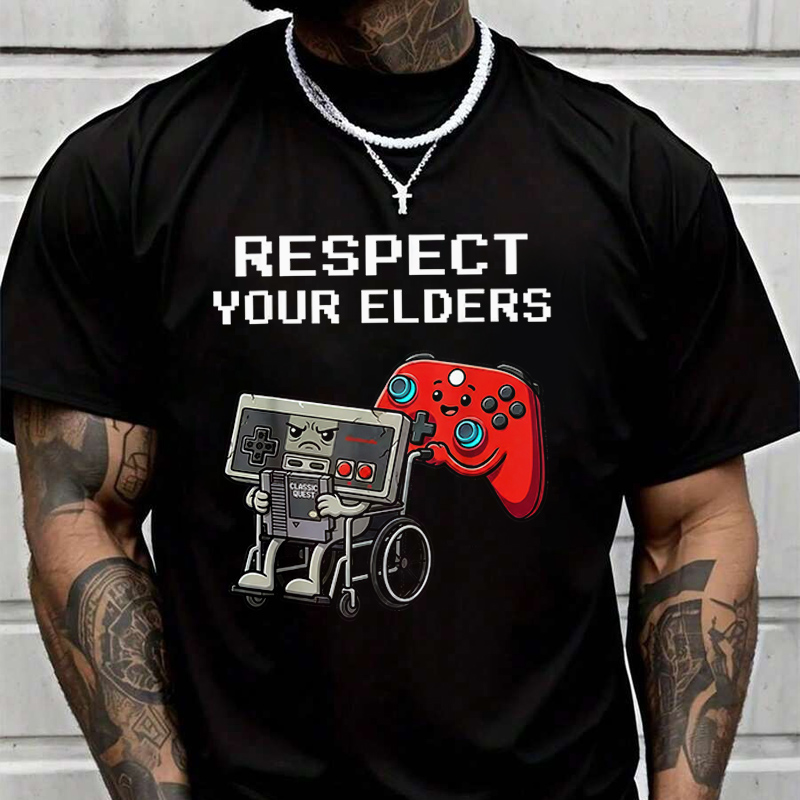 Retro Gaming T Shirt - T-shirt da uomo alla moda anni