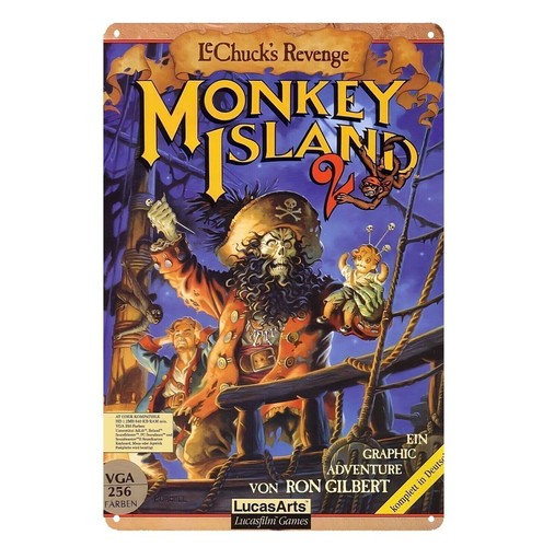 Retro Gaming Video - Monkey Island 2 Commodore Amiga Retro