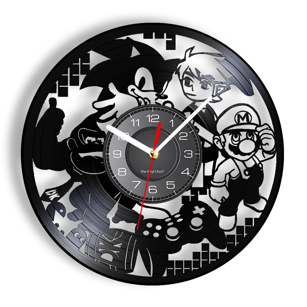 Retro Gaming Gadgets - Videogiochi retrò ispirati all'orologio da parete