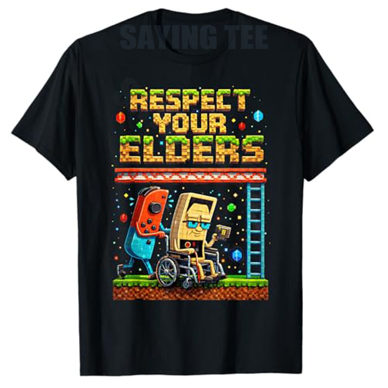 Retro Gaming Gifts For Men - Rispetta i tuoi anziani Retro Gaming