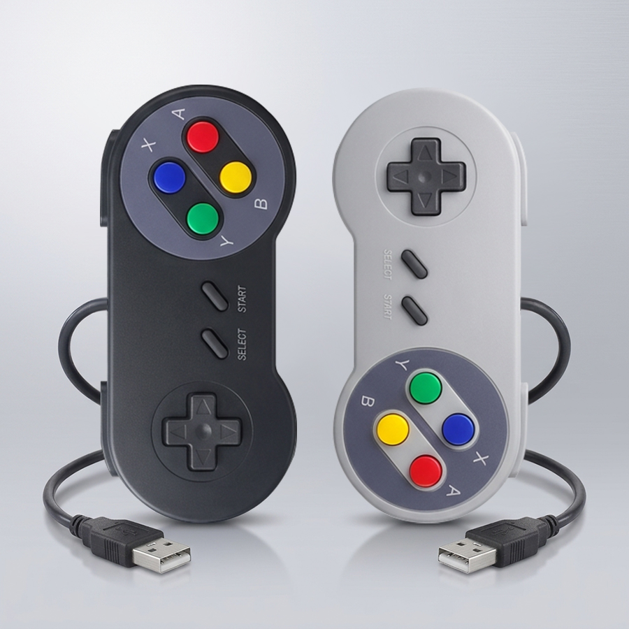 Retro Gaming Realm - Gamepad USB Joystick da Gioco Retro
