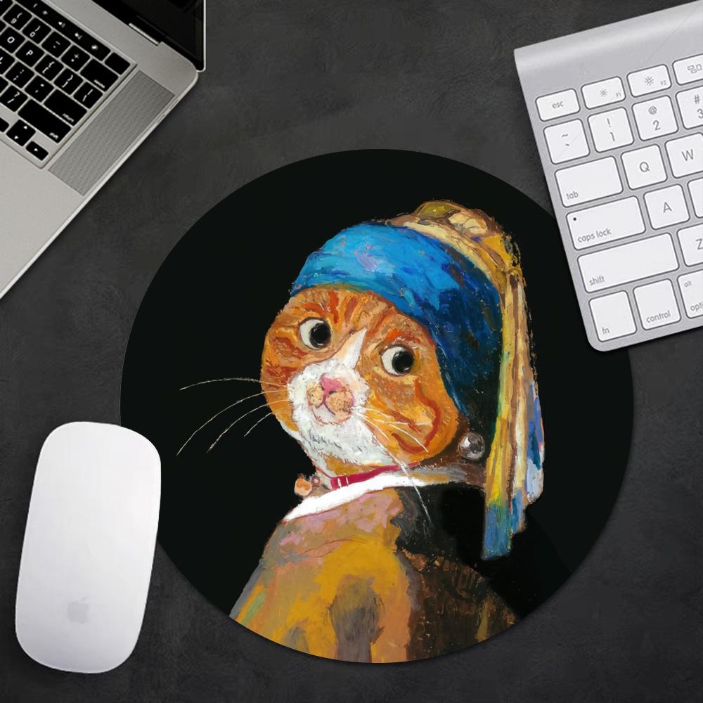 Mouse Gaming Retro - Simpatici gatti Tappetino per mouse Vintage