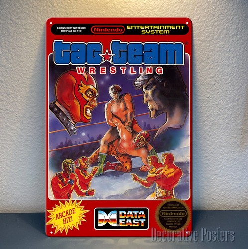 Retro Gaming Video - Y1, Poster in metallo del videogioco