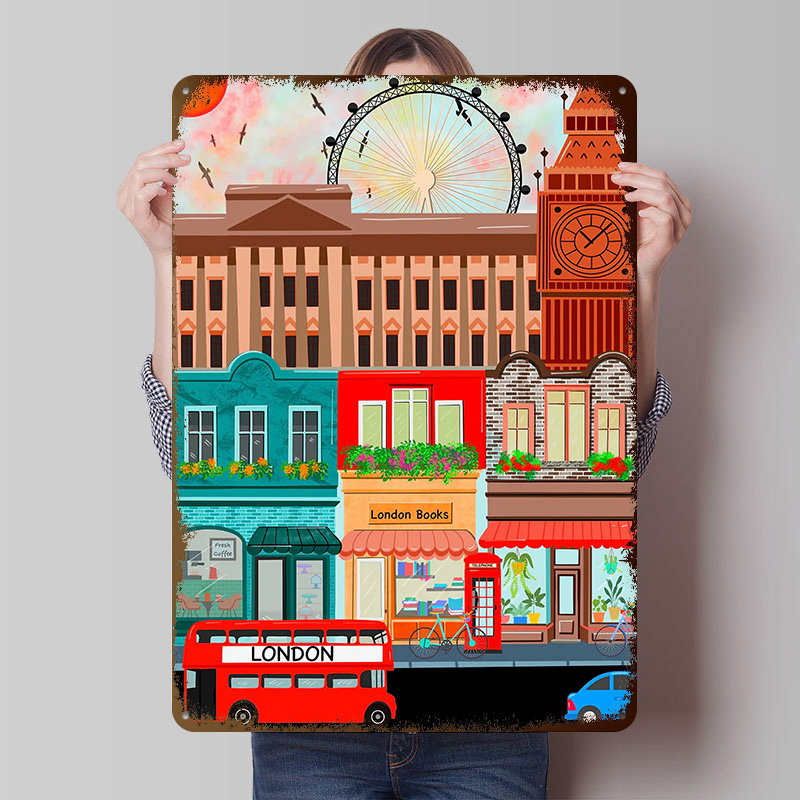 Poster in Latta di Londra, Art - Retro Gaming In London recensione e prezzo