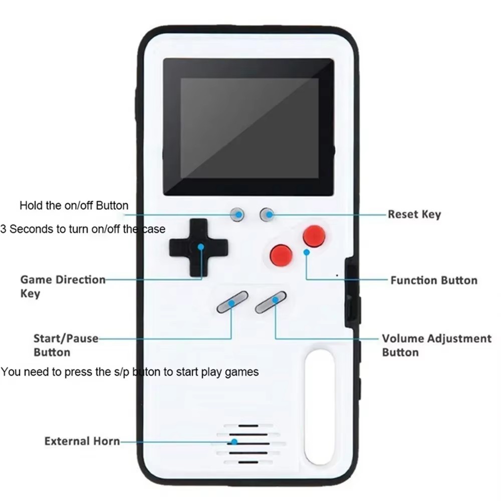 Per iPhone 14 16 15 12 13 Pro  - Retro Gaming Gameboy recensione e prezzo