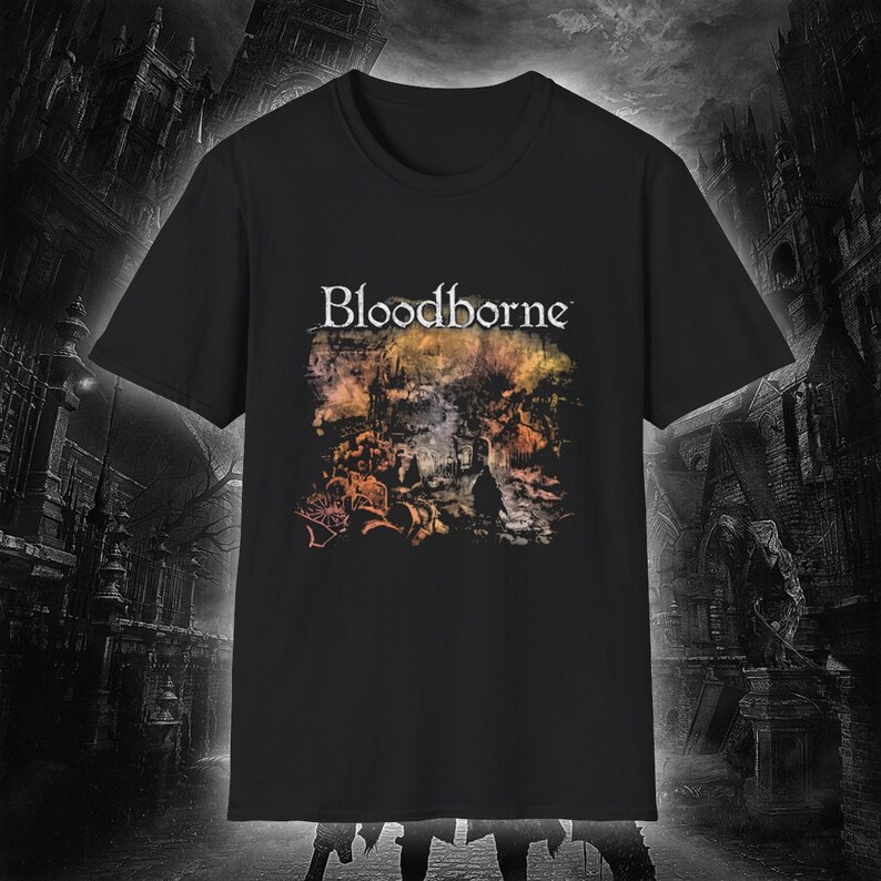T-shirt da Gaming Bloodborne D - Retro Gaming T Shirt recensione e prezzo
