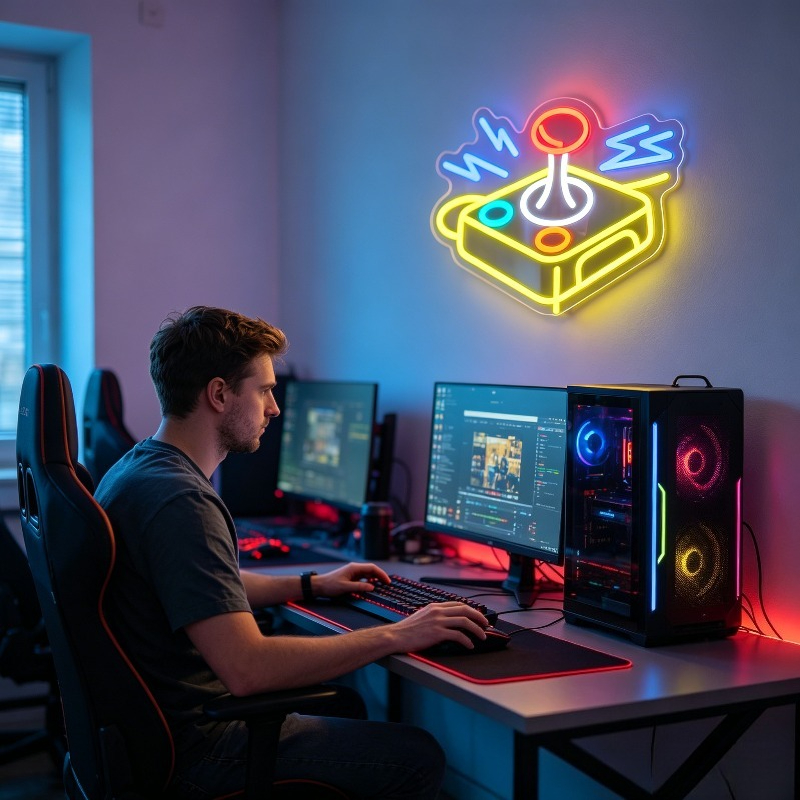 Insegna al Neon a LED con Joys - Retro Gaming Gameboy recensione e prezzo