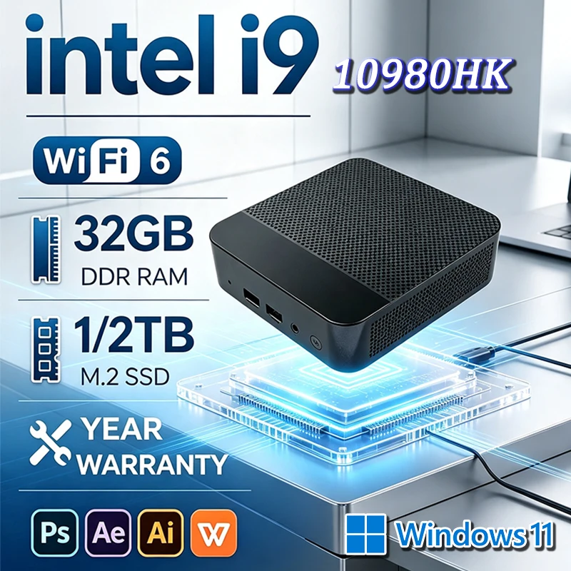 Mini PC Core i9 10980HK Window - Retro Gaming Mini Pc recensione e prezzo