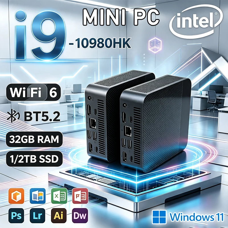 Mini PC Core i9 10980HK Window - Retro Gaming Mini Pc recensione e prezzo
