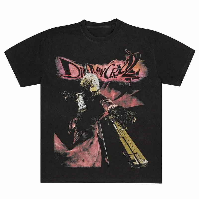 T-shirt Devil May Cry 2 Dante, - Retro Gaming T Shirt recensione e prezzo