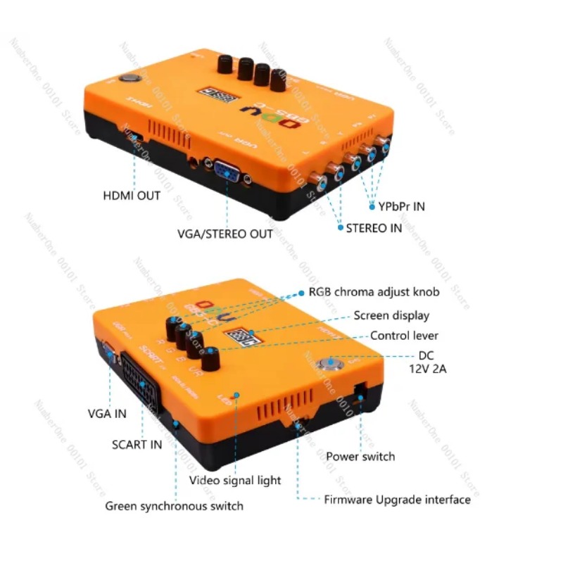 Convertitore Scan ODV GBS-C AI - Retro Gaming Video recensione e prezzo