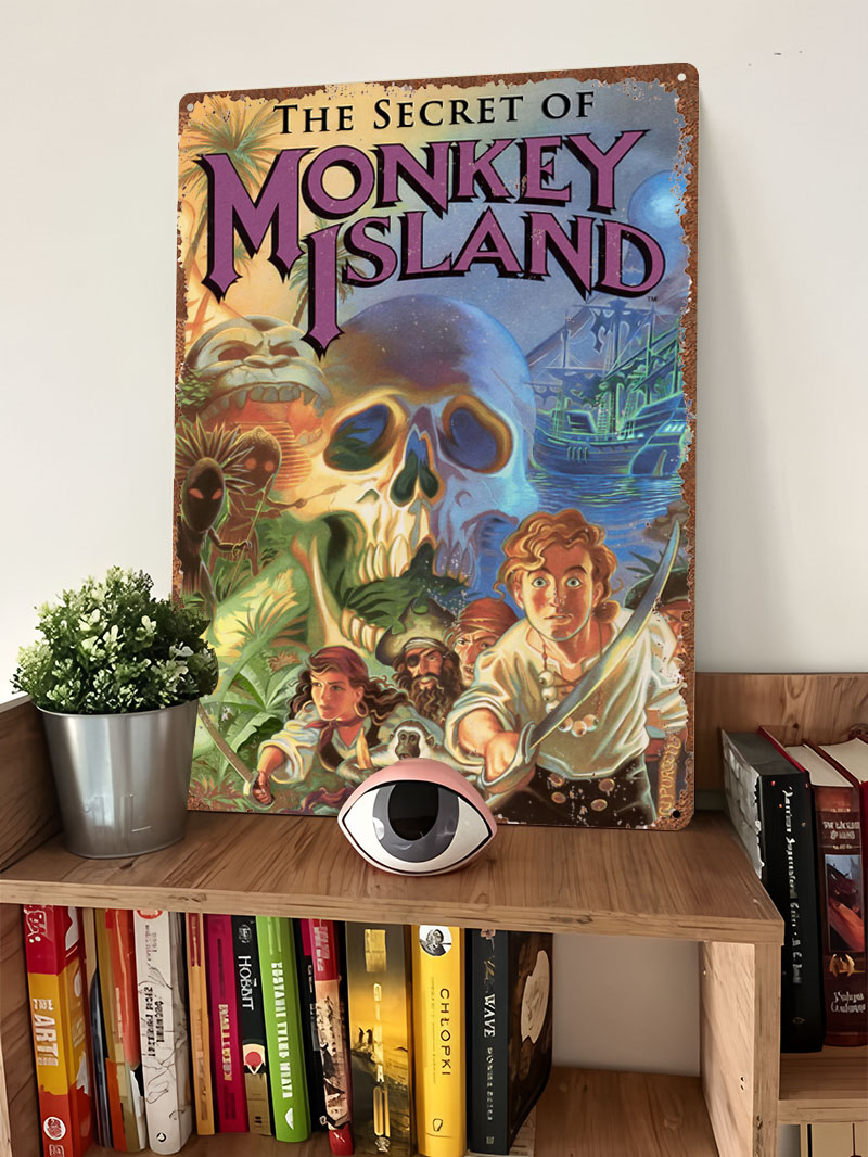Secret Of Monkey Island Poster - Retro Gaming Island recensione e prezzo