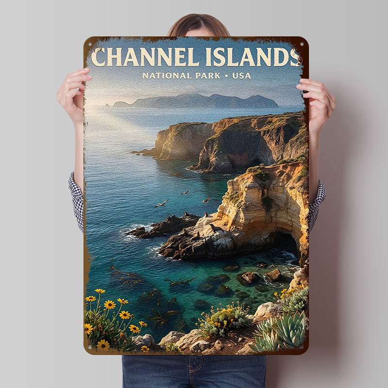 Poster in Metallo del Parco Na - Retro Gaming Island recensione e prezzo