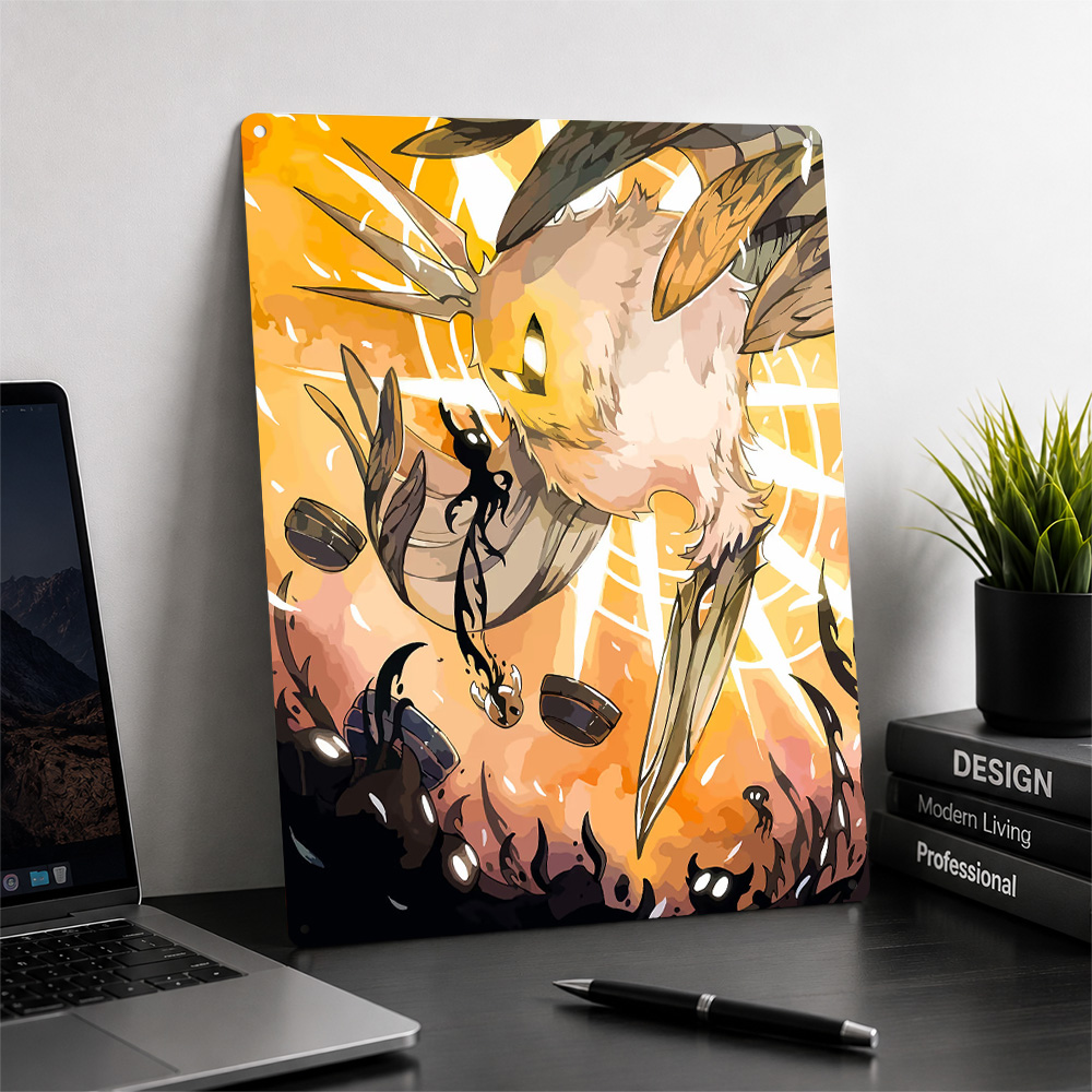 Poster Hollow Knight vs The Ra - Retro Gaming Gifts For Men recensione e prezzo
