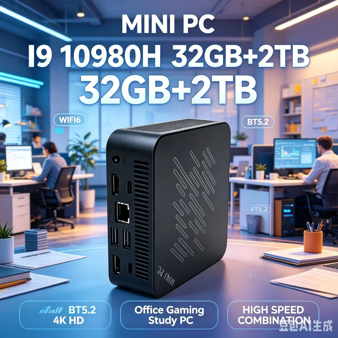 Mini PC Core I9 10980HK con Wi - Retro Gaming Mini Pc recensione e prezzo