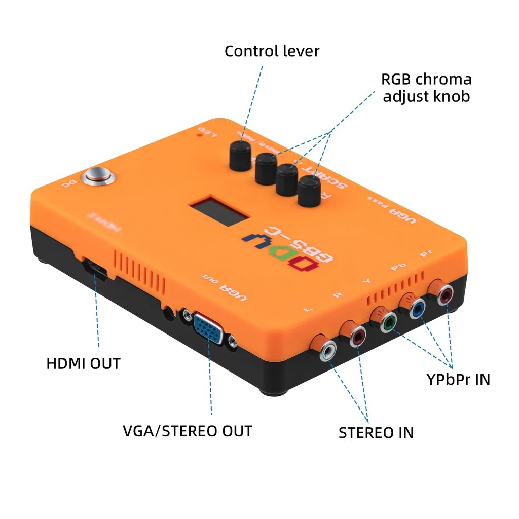 Adattatore AIO ODV-GBS-C OSSC  - Retro Gaming Icons recensione e prezzo