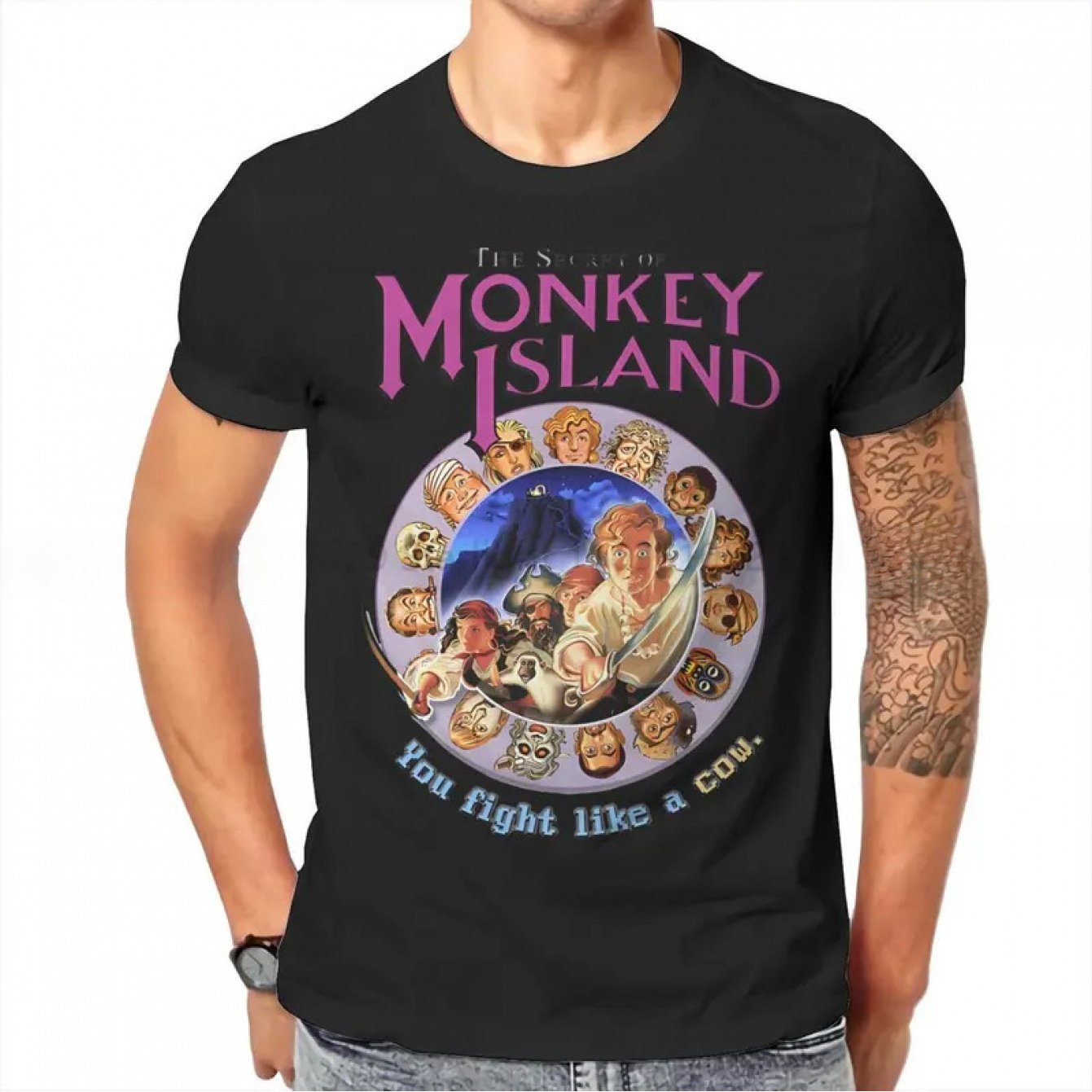 T-shirt da gioco vintage Secre - Retro Gaming Island recensione e prezzo